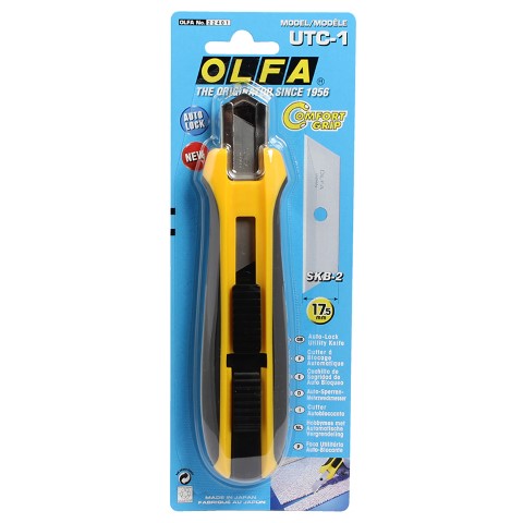 OLFA RUBBER GRIP KNIFE  